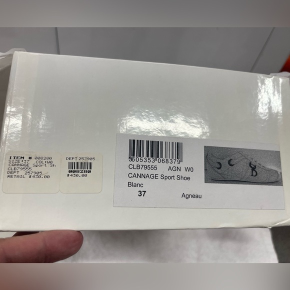 White Christian Dior, tennis shoes - Picture 2 of 8